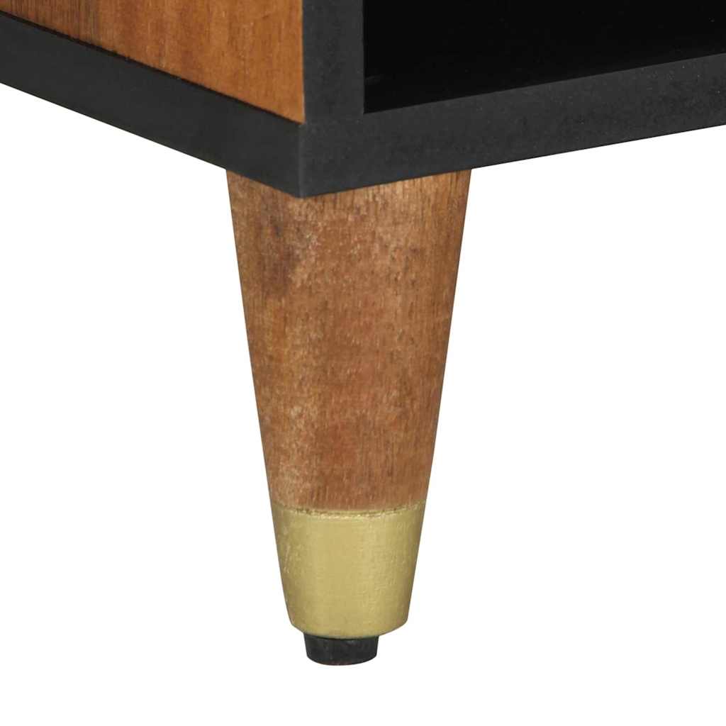 TV Cabinet Honey Brown 80 x 33 x 46 cm Solid Mango Wood