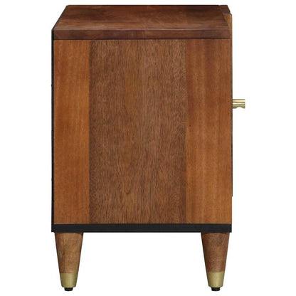 TV Cabinet Honey Brown 80 x 33 x 46 cm Solid Mango Wood