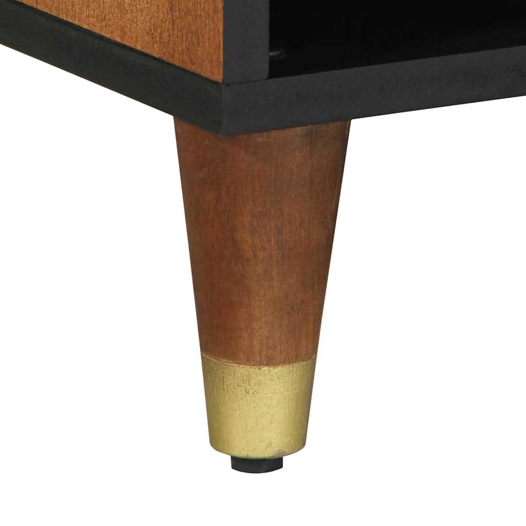 TV Cabinet Honey Brown 100 x 33 x 46 cm Solid Mango Wood