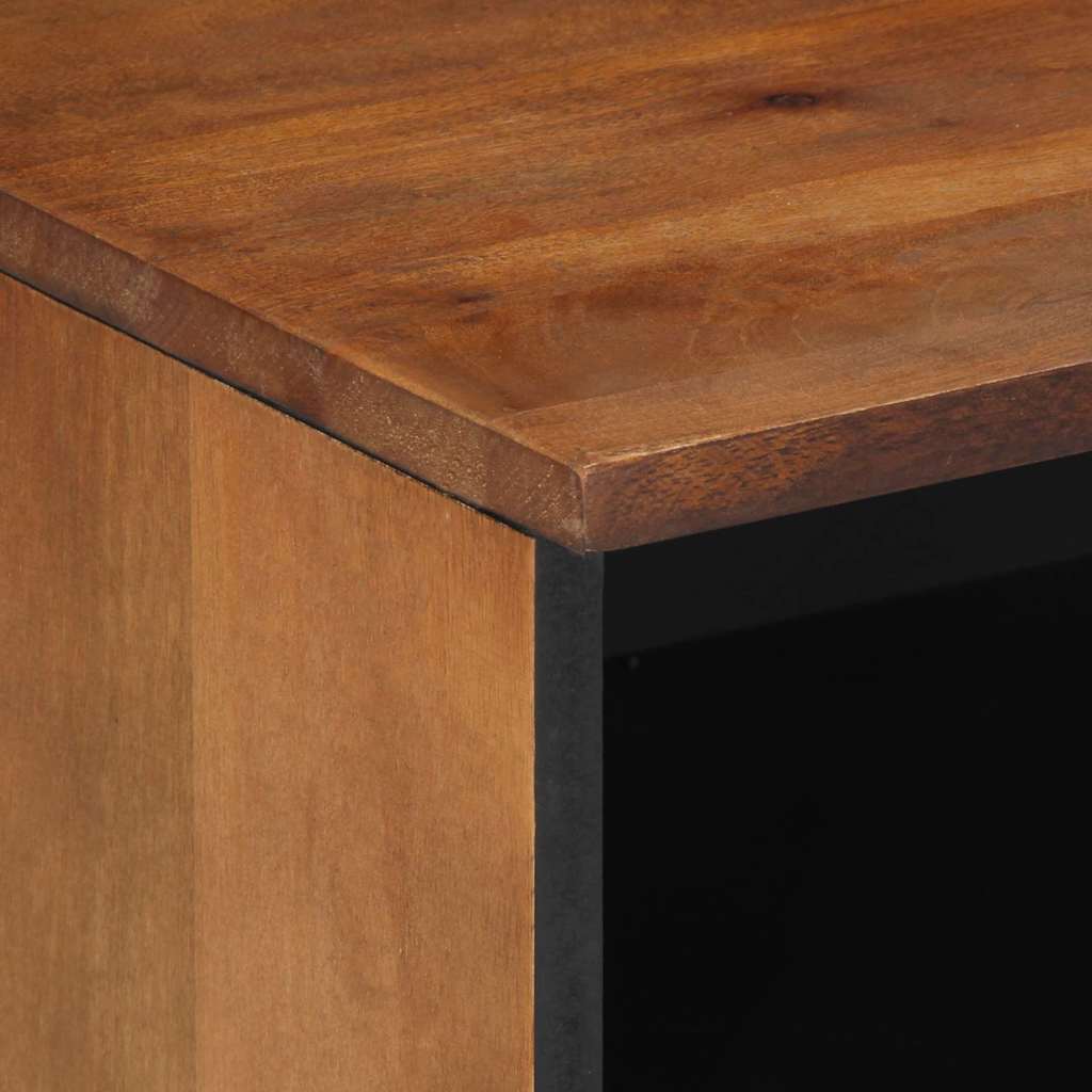 TV Cabinet Honey Brown 80 x 33 x 46 cm Solid Mango Wood
