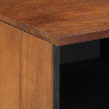 TV Cabinet Honey Brown 100 x 33 x 46 cm Solid Mango Wood
