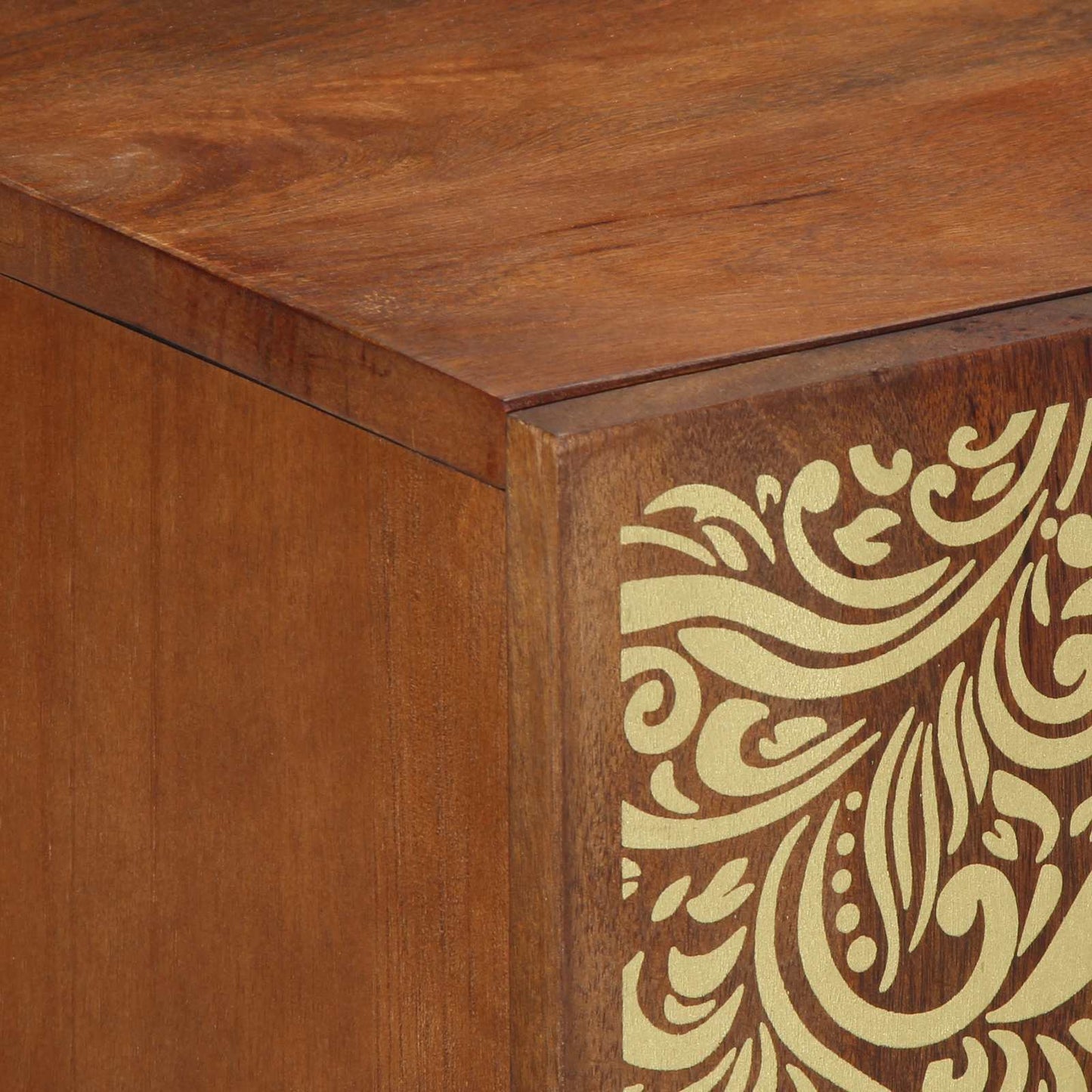 Sink cabinet Honey Brown 62 x 33 x 58 cm Solid Mango Wood