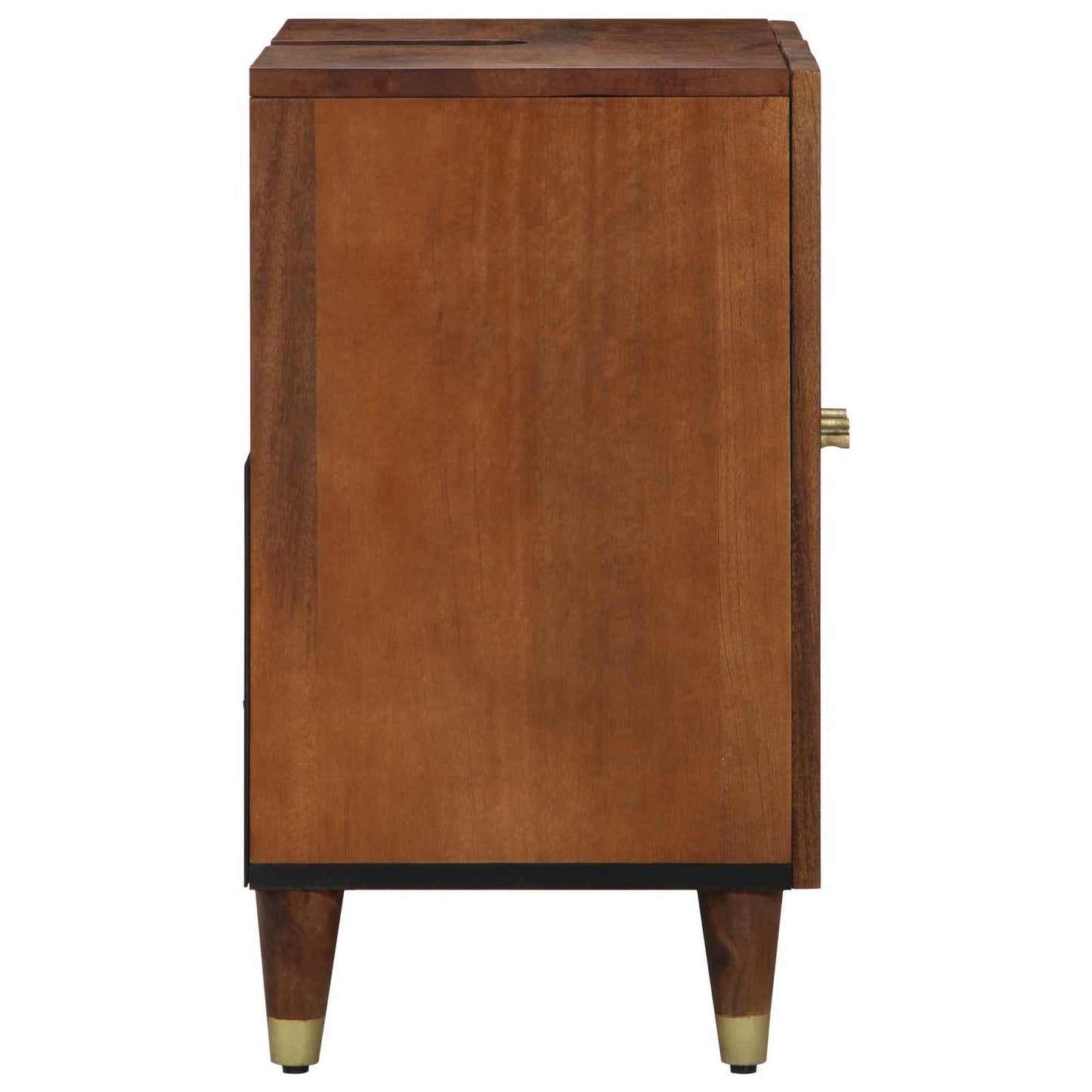 Sink cabinet Honey Brown 62 x 33 x 58 cm Solid Mango Wood