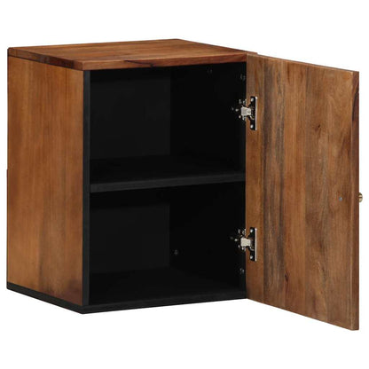 Wall Cabinet Honey Brown 38 x 33 x 48 cm Solid Mango Wood