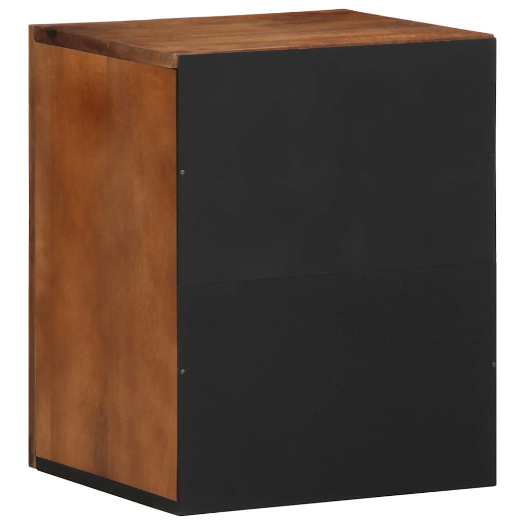 Wall Cabinet Honey Brown 38 x 33 x 48 cm Solid Mango Wood