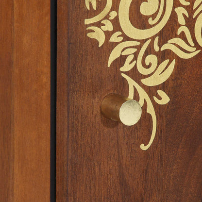 Bathroom Cabinet Honey Brown 38 x 33 x 58 cm Solid Mango Wood