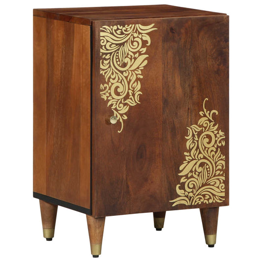 Bathroom Cabinet Honey Brown 38 x 33 x 58 cm Solid Mango Wood