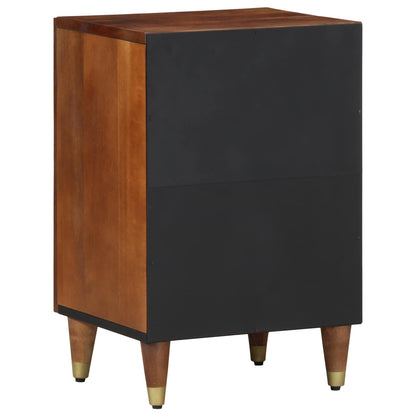 Bathroom Cabinet Honey Brown 38 x 33 x 58 cm Solid Mango Wood