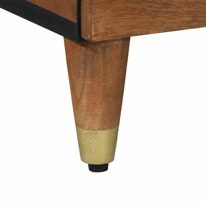 Sideboard Brown 80 x 33 x 75 cm Solid Mango Wood