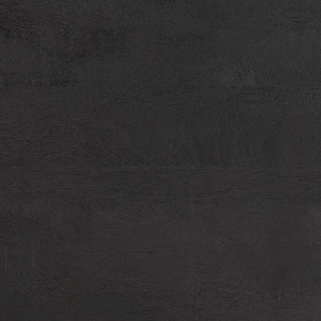 Sideboard Black 60 x 33 x 75 cm Solid Mango Wood