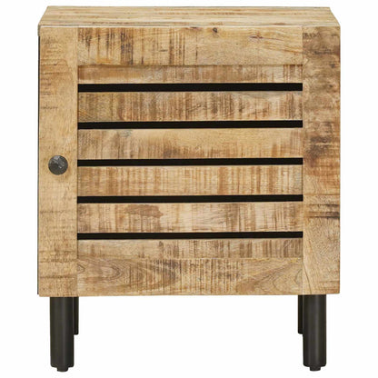 Bedside Table Natural 40 x 33 x 46 cm Solid Mango Wood