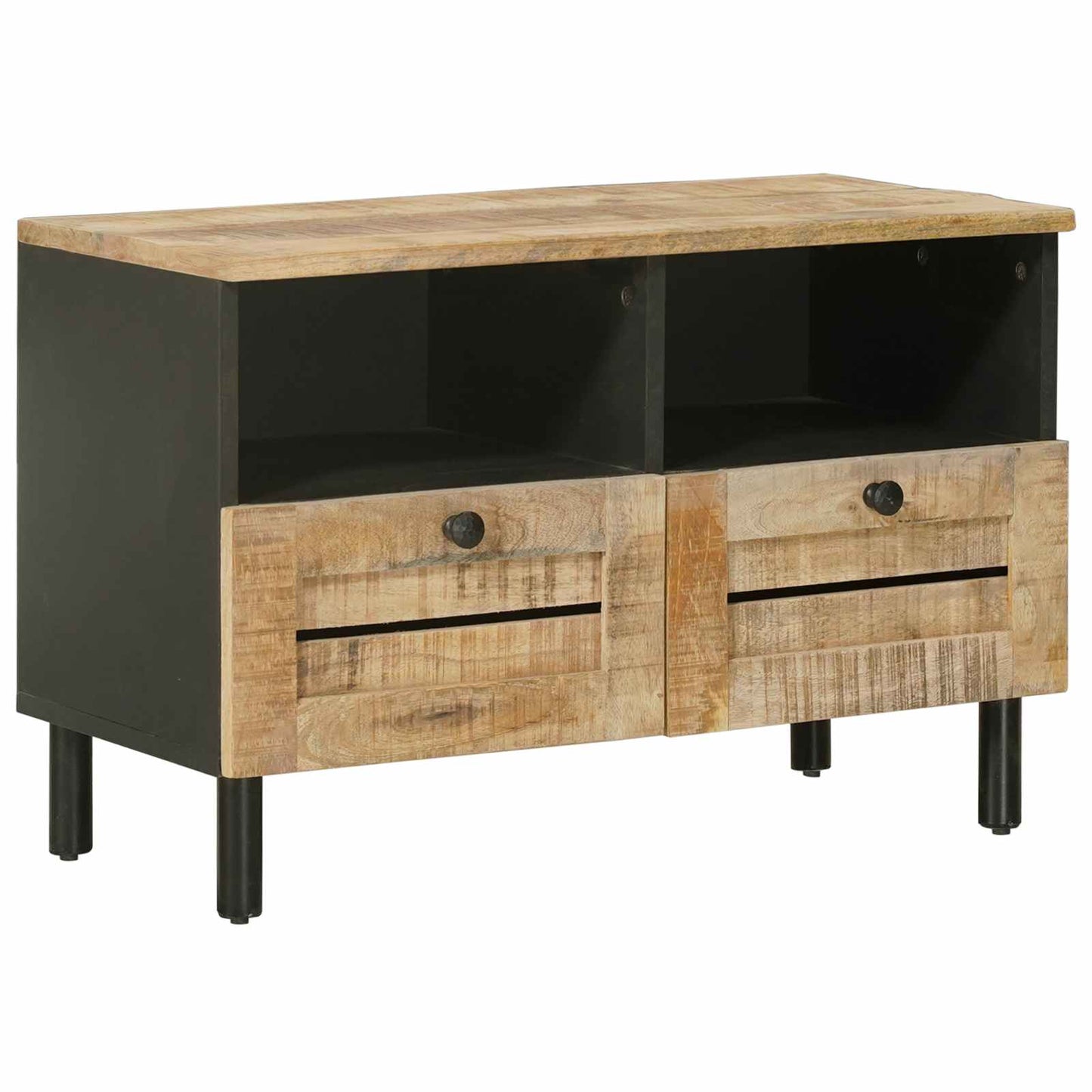 Storage Cabinets Natural 70 x 33 x 46 cm Solid Mango Wood