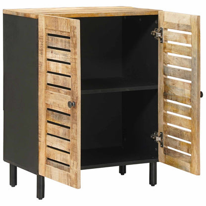 Storage Cabinets 60 x 33 x 75 cm Solid Mango Wood Natural