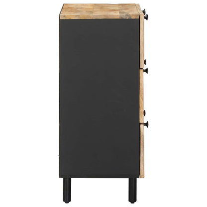 Storage Cabinets 60 x 33 x 75 cm Solid Mango Wood Natural