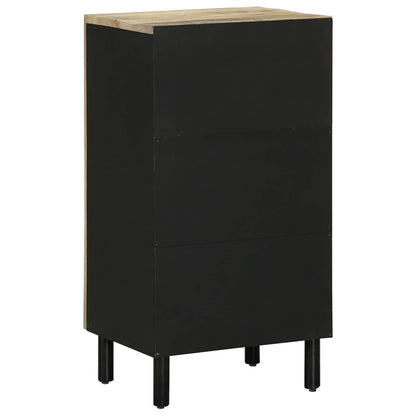 Storage Cabinet Natural 40 x 33 x 75 cm Solid Mango Wood