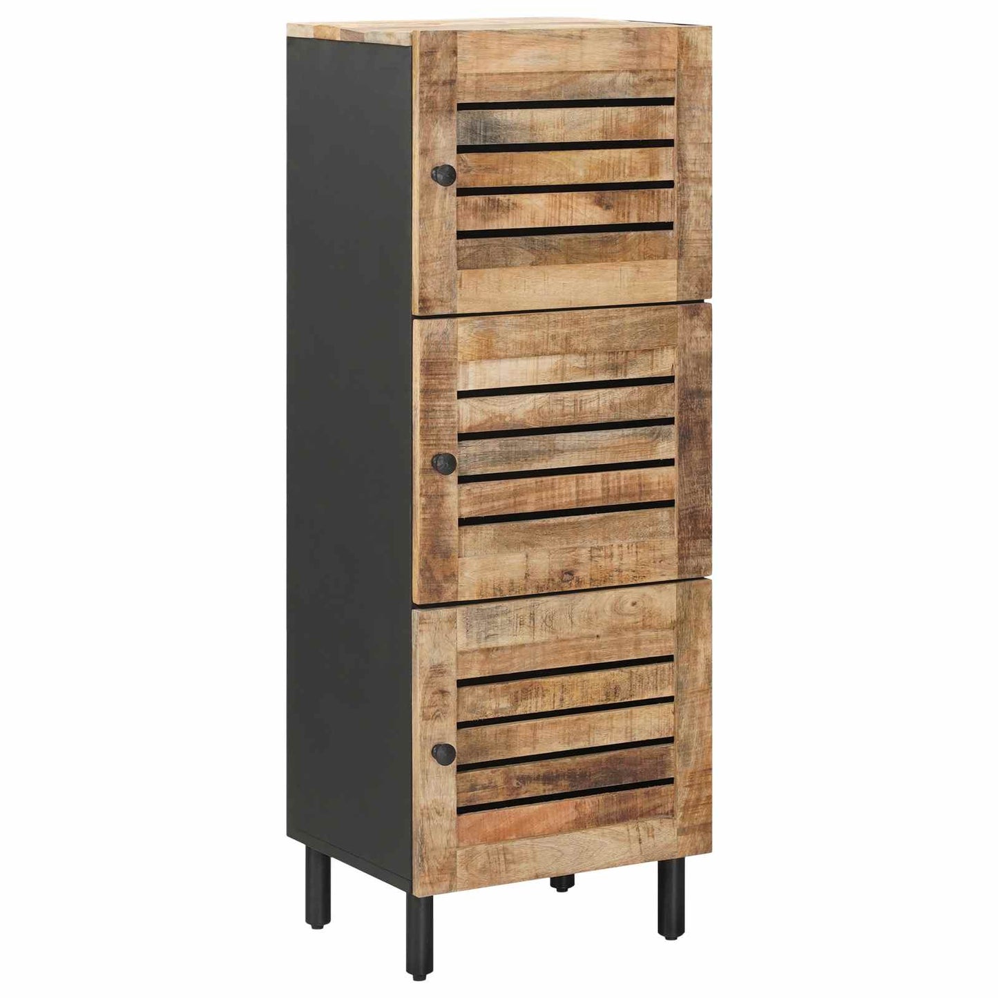 Storage Cabinets Natural 40 x 33 x 110 cm Solid Mango Wood