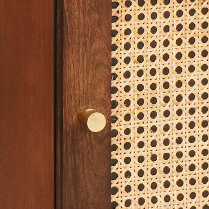 Bedside Cabinet Brown 40 x 33.5 x 46 cm Solid Acacia wood