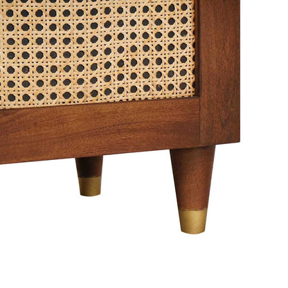 Bedside Cabinet Brown 40 x 33.5 x 46 cm Solid Acacia wood