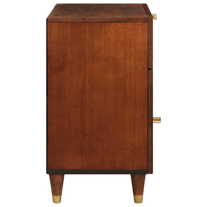 Bedside Tables with Drawer 50 x 33 x 60 cm Solid Mango Wood