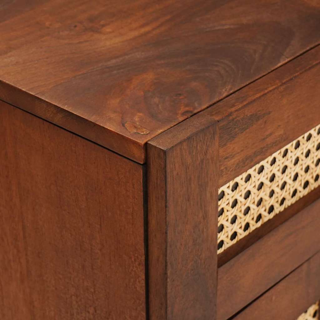 Bedside Tables with Drawer 50 x 33 x 60 cm Solid Mango Wood
