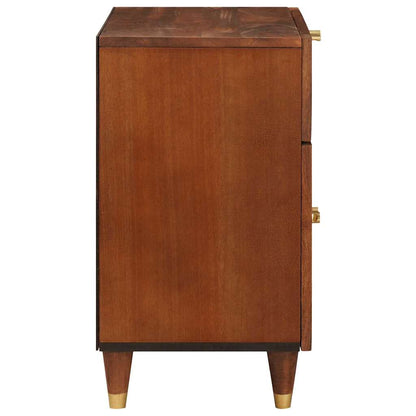Bedside Tables with Drawer 50 x 33 x 60 cm Solid Mango Wood
