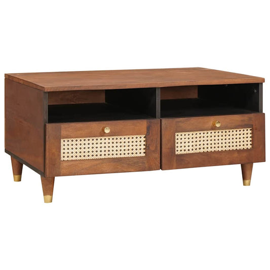 Coffee Table 80 x 54 x 40 cm Solid Mango Wood