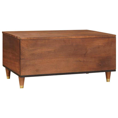 Coffee Table with Drawer 80 x 54 x 40 cm Solid Mango Wood