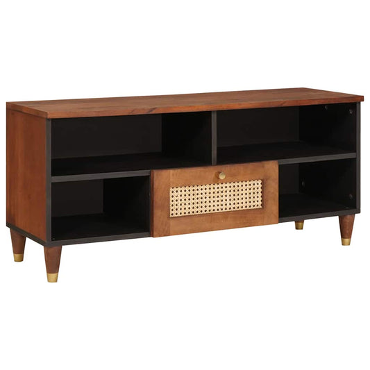 TV Cabinet Brown 100 x 33.5 x 46 cm Solid Mango Wood