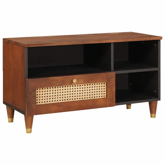 TV Cabinet Brown 80 x 33.5 x 46 cm Solid Mango Wood