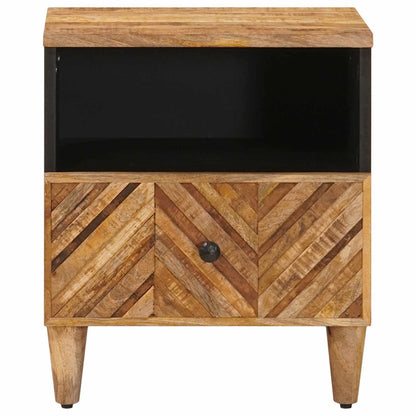 Bedside Table 2 pcs Brown 50 x 33 x 60 cm Solid Mango Wood