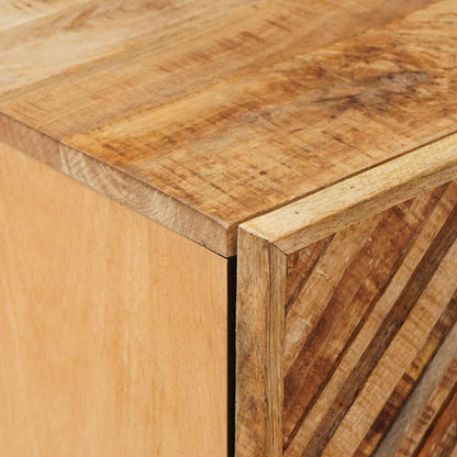 Storage Cabinets Brown 40 x 33.5 x 75 cm Solid Mango Wood
