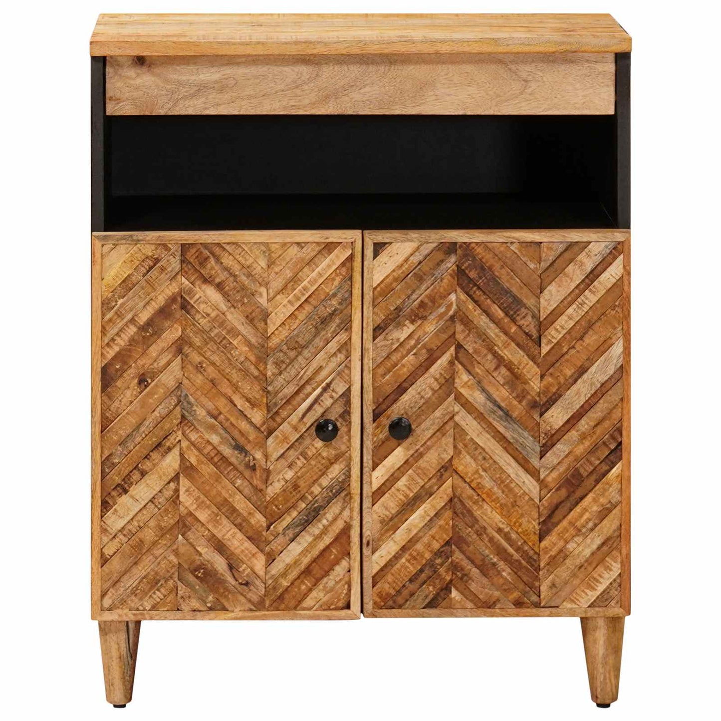 Storage Cabinets Brown 60 x 33.5 x 75 cm Solid Mango Wood