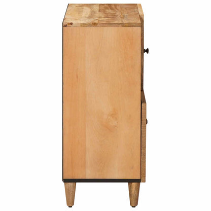 Storage Cabinets Brown 80 x 33.5 x 75 cm Solid Mango Wood