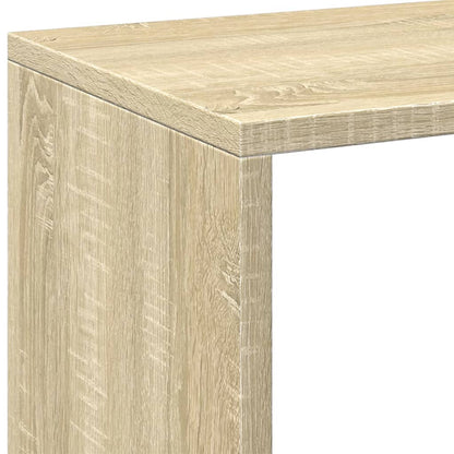 Room Divider Bookcase Sonoma Oak 69,5x29x103,5 cm Engineered Wood