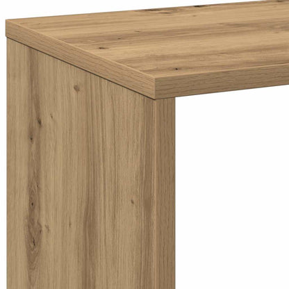 Room Divider Bookcase Artisan Oak 69,5x29x103,5 cm Engineered Wood