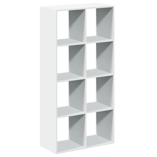 Room Divider Bookcase White 69,5x29x137,5 cm Engineered Wood