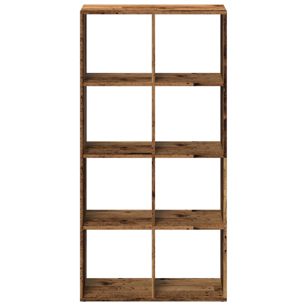 Room Divider Bookcase Old Wood 69,5x29x137,5 cm Engineered Wood