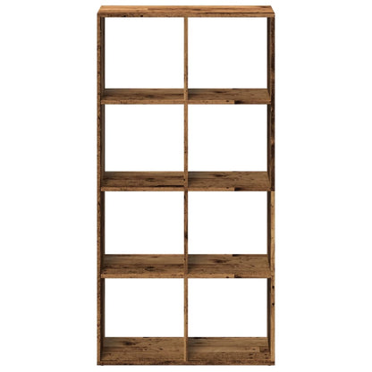 Room Divider Bookcase Old Wood 69,5x29x137,5 cm Engineered Wood