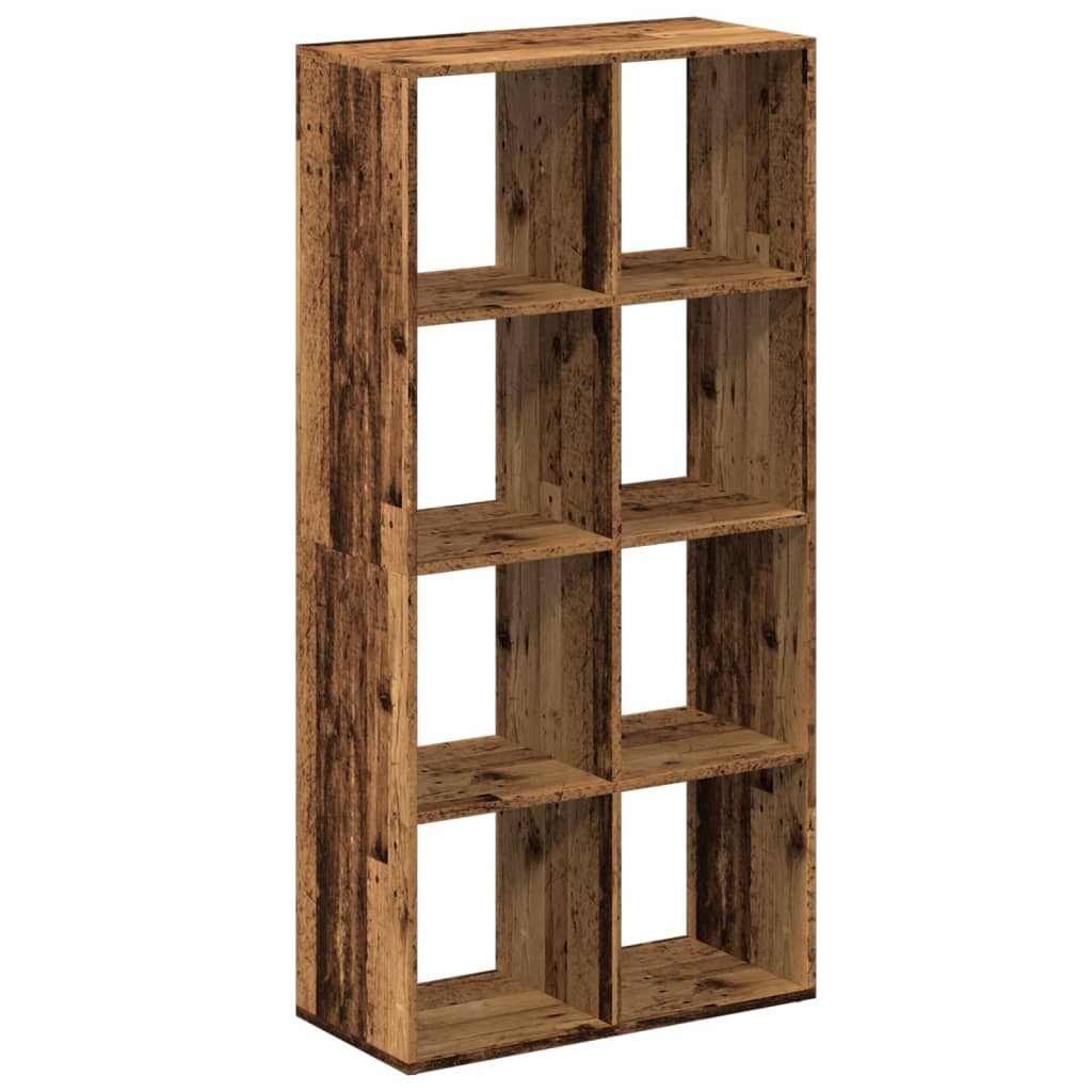 Room Divider Bookcase Old Wood 69,5x29x137,5 cm Engineered Wood