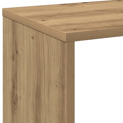 Room Divider Bookcase Artisan Oak 69,5x29x137,5 cm Engineered Wood