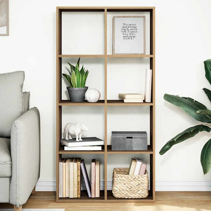 Room Divider Bookcase Artisan Oak 69,5x29x137,5 cm Engineered Wood