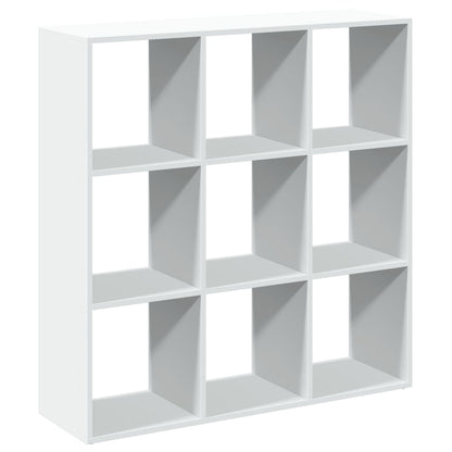 Room Divider Bookcase White 102x29x103,5 cm Engineered Wood