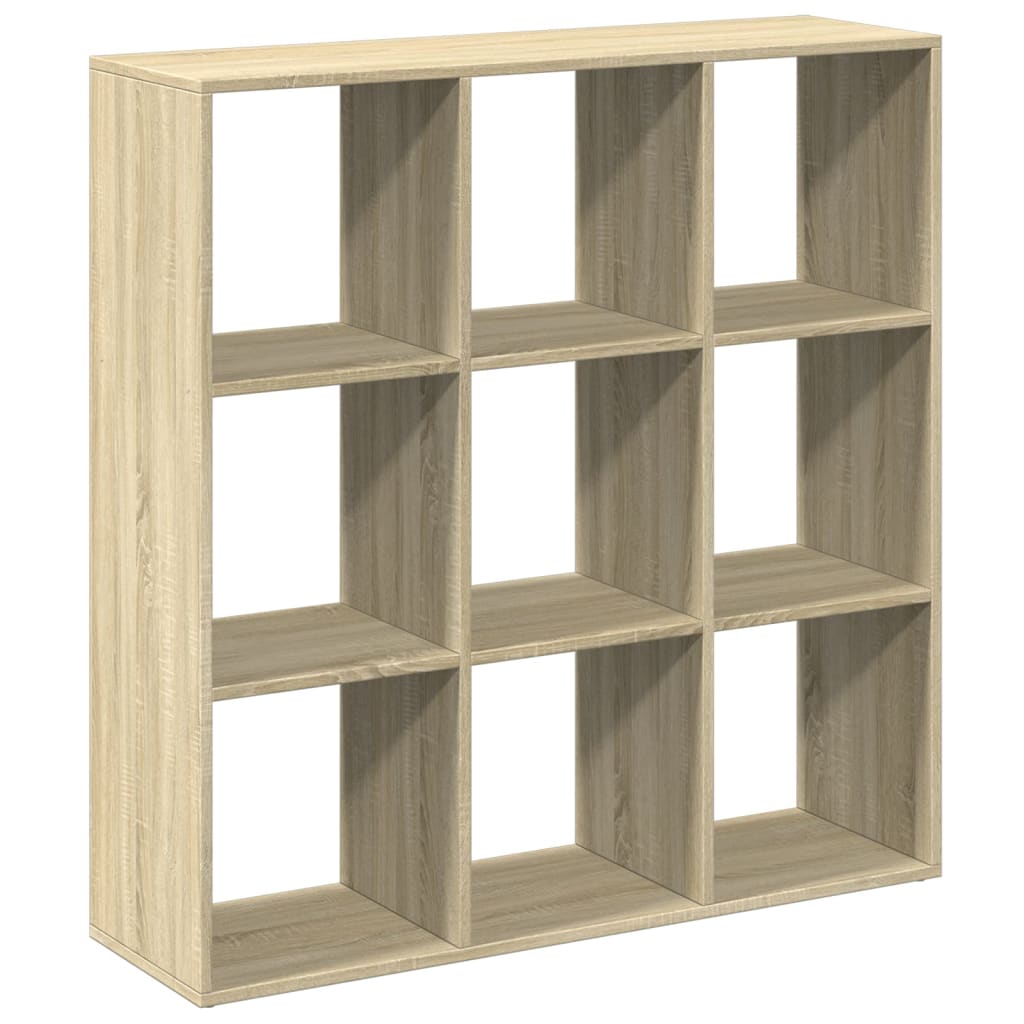 Room Divider Bookcase Sonoma Oak 102x29x103,5 cm Engineered Wood