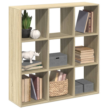 Room Divider Bookcase Sonoma Oak 102x29x103,5 cm Engineered Wood