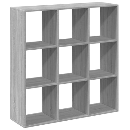 Room Divider Bookcase Grey Sonoma 102x29x103,5 cm Engineered Wood