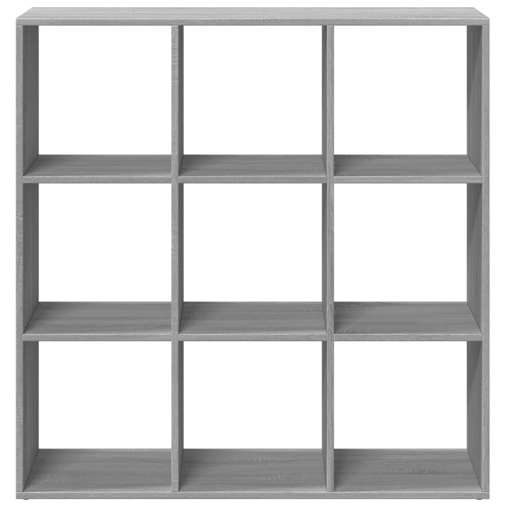 Room Divider Bookcase Grey Sonoma 102x29x103,5 cm Engineered Wood
