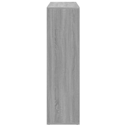Room Divider Bookcase Grey Sonoma 102x29x103,5 cm Engineered Wood