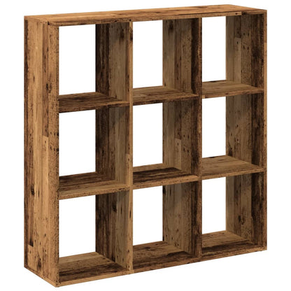 Room Divider Bookcase Old Wood 102x29x103,5 cm Engineered Wood