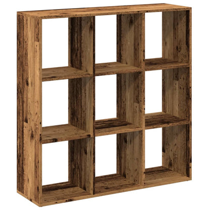 Room Divider Bookcase Old Wood 102x29x103,5 cm Engineered Wood