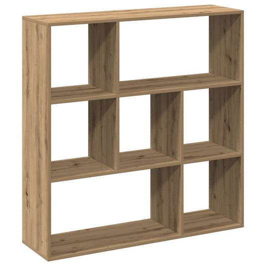 Room Divider Bookcase Artisan Oak 102x29x103,5 cm Engineered Wood
